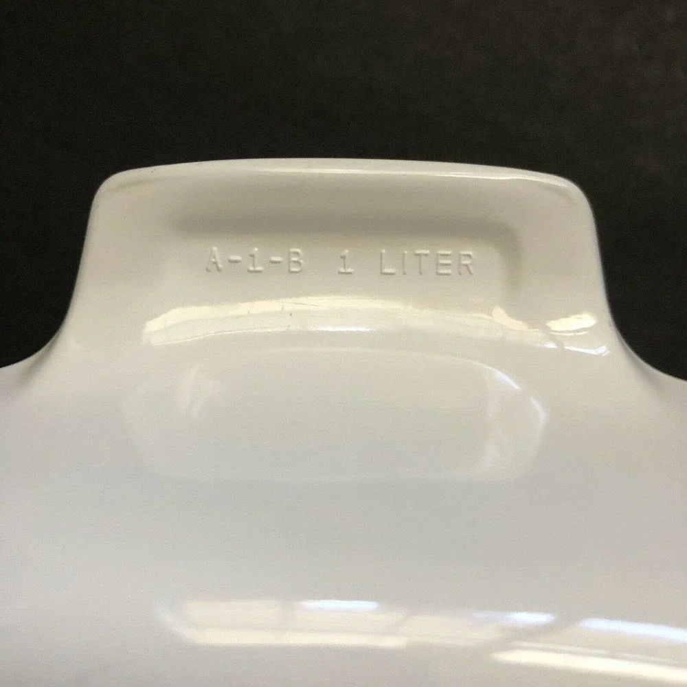 Vtg Corning Spice of life 1 Liter A-1-B L’Echalote Casserole Pyrex Glass Lid A7C